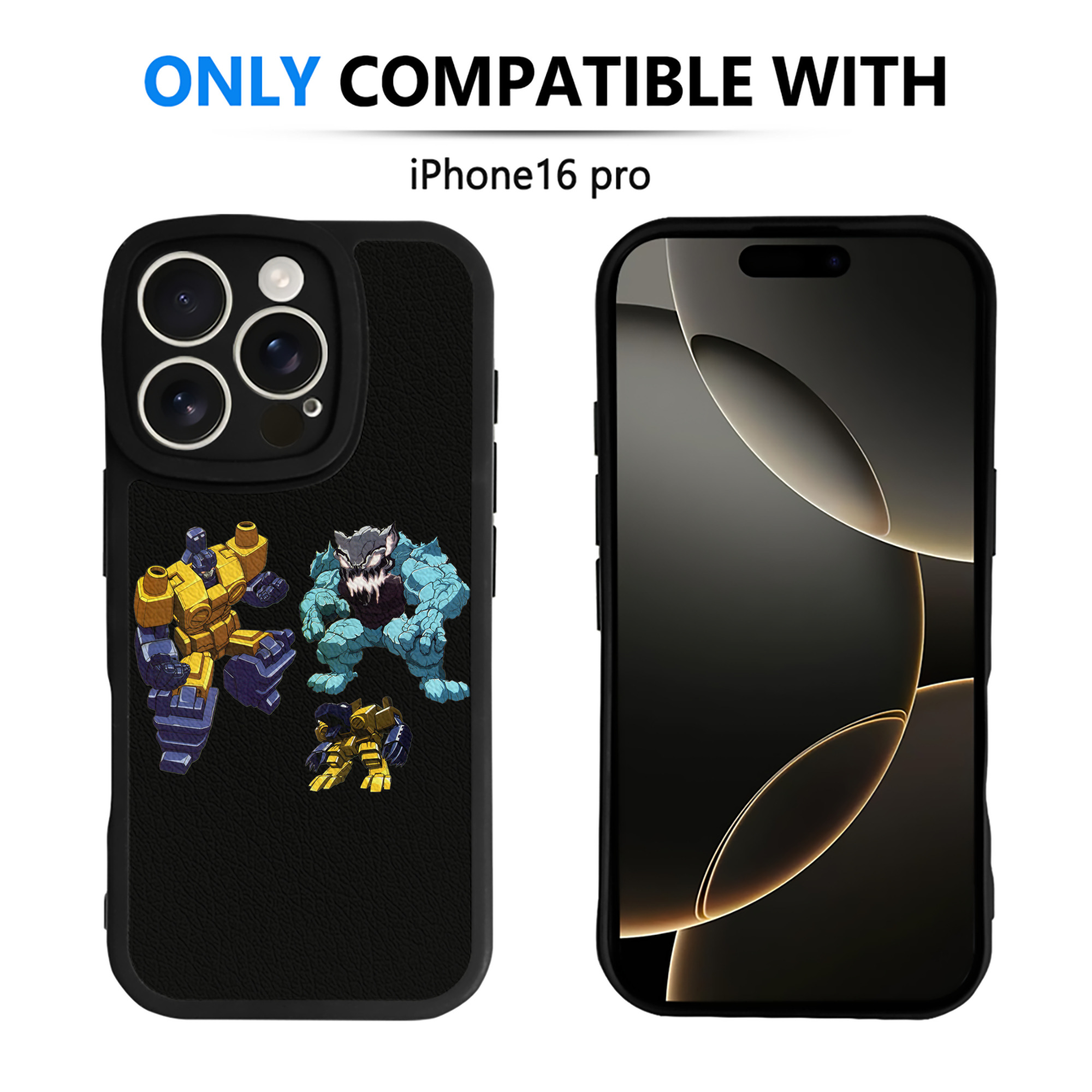 （画像用）  【iPhone 16シリーズ対応】シリコンスマホケース（レザー調） 材質：シリコン
